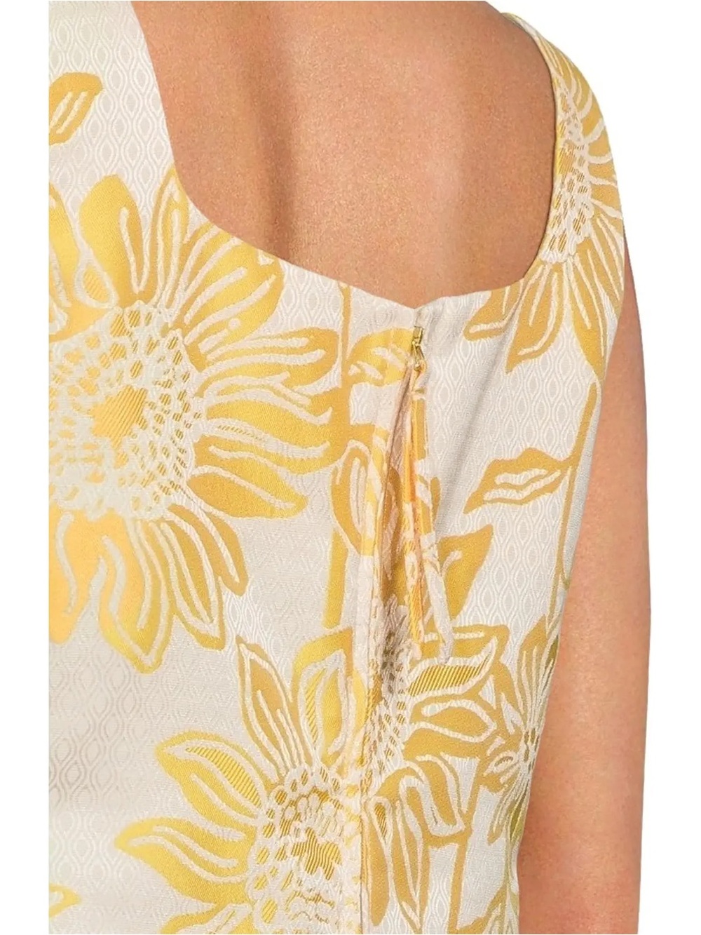 Lilly Pulitzer Albright Shift in Yellow Jacquard NWT - Picture 3 of 6